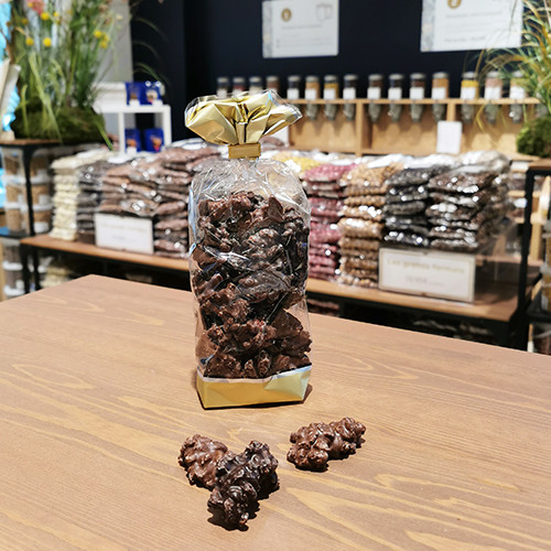 Assortiment granit aux 2 chocolats