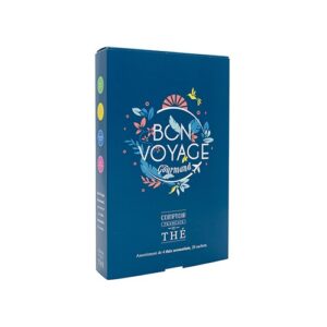 Geschenkbox "Bon Voyage Gourmand Thés" (Gute Reise Gourmet-Tees)