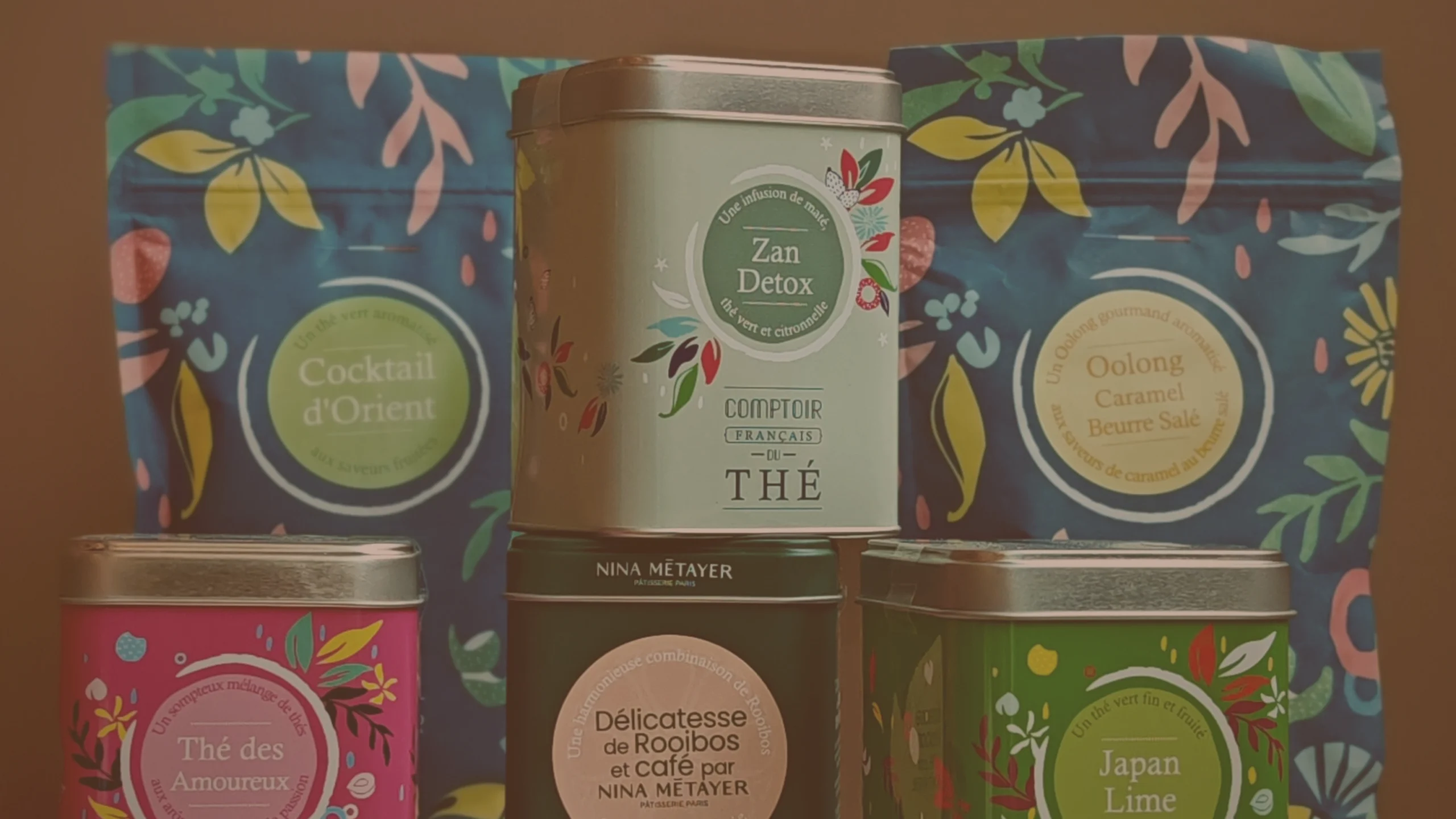 Image de nos boîtes de thé & infusions
