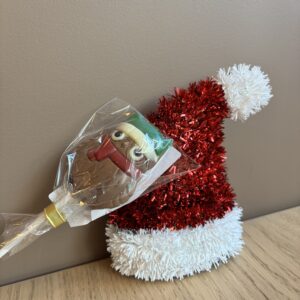 Weihnachts-Lolli Eule